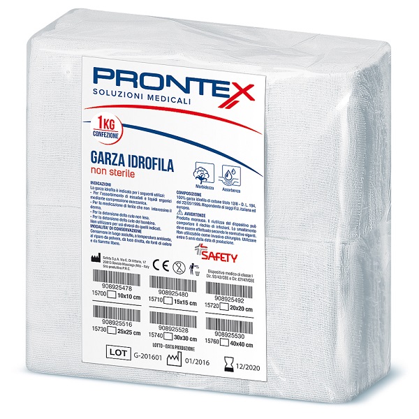 PRONTEX GARZA 15X15CM 1KG - goldeneffe.it