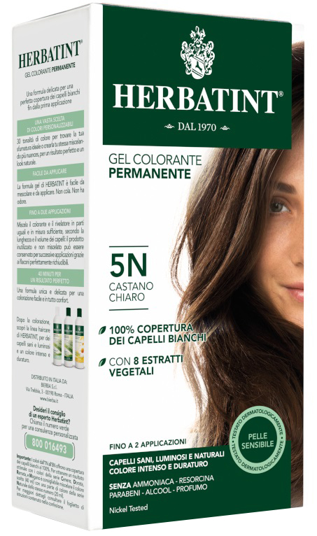 HERBATINT 5N CASTANO CHIARO 150 ML - goldeneffe.it