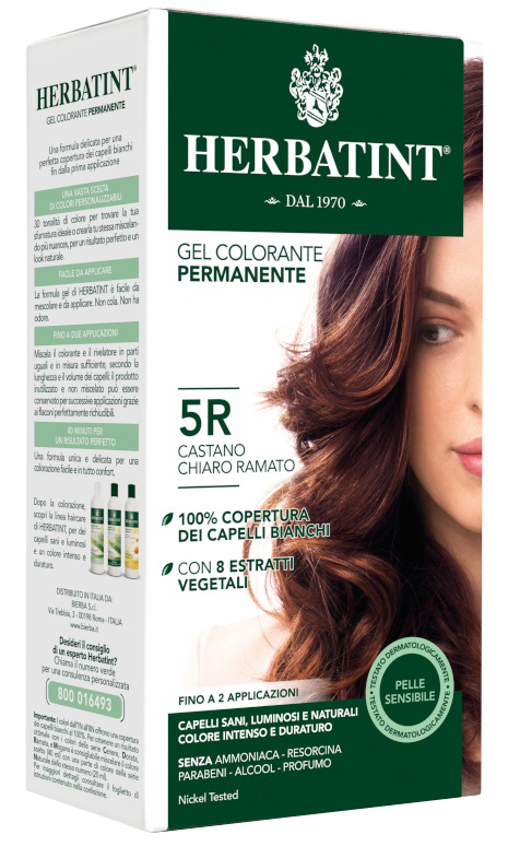 HERBATINT 5R CASTANO CHIARO RAMATO 150 ML - goldeneffe.it