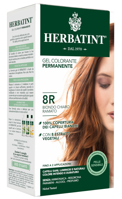 HERBATINT 8R BIONDO CHIARO RAMATO 150 ML - goldeneffe.it
