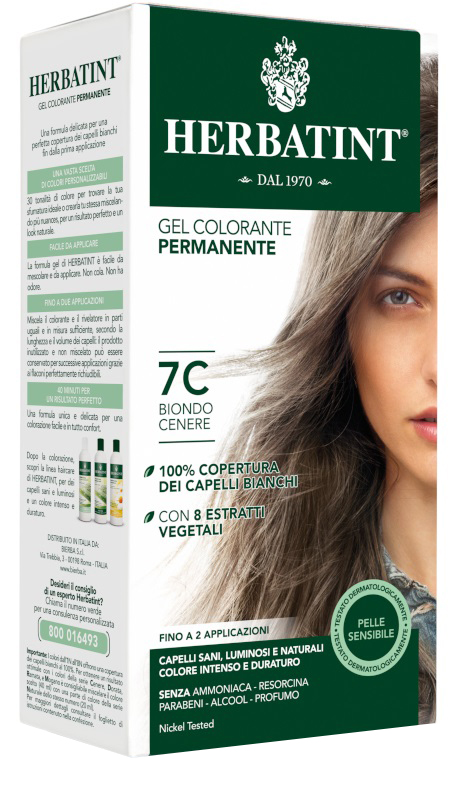 HERBATINT 7C BIONDO CENERE 150 ML - goldeneffe.it