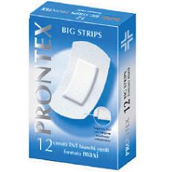 CEROTTO PRONTEX BIG STRIPS ASTUCCIO DA 12 PEZZI FORMATO MAXI - goldeneffe.it
