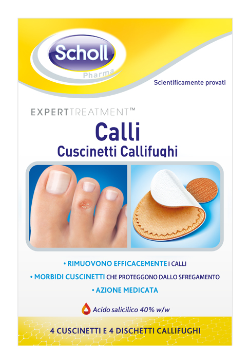 CEROTTO CALLIFUGO CALLI DURI 4 CEROTTI + 4 DISCHETTI - goldeneffe.it