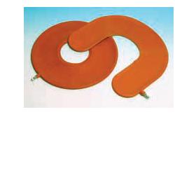 CUSCINO ANTIDECUBITO PNEUMATICO IN GOMMA ROSSA. LARGHEZZA DELLA CIAMBELLA 45CM - goldeneffe.it