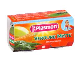 PLASMON OMOGENEIZZATO VERDURE MISTE 80 G X 2 PEZZI - goldeneffe.it