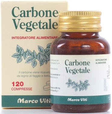 CARBONE VEGETALE 40 COMPRESSE - goldeneffe.it
