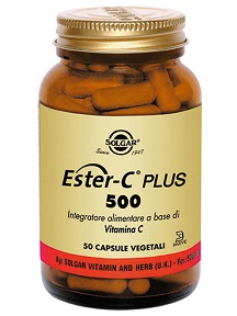 ESTER C PLUS 500 50 CAPSULE VEGETALI - goldeneffe.it