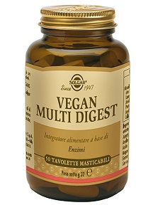 VEGAN MULTI DIGEST 50 TAVOLETTE MASTICABILI - goldeneffe.it
