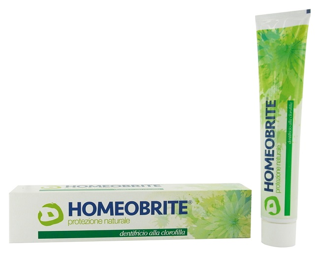 HOMEOBRITE DENTIFRICIO ALLA CLOROFILLA 75 ML - goldeneffe.it