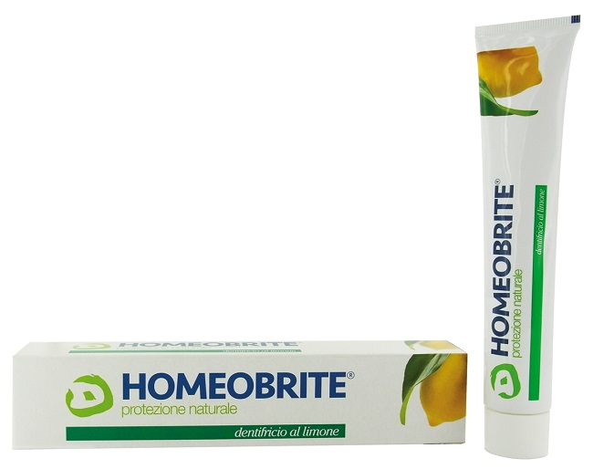 HOMEOBRITE DENTIFRICIO AL LIMONE 75 ML - goldeneffe.it
