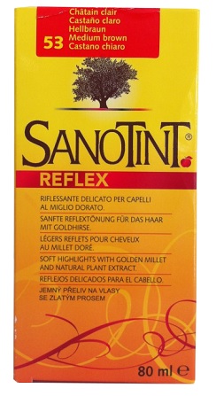 SANOTINT REFLEX CASTANO CHIARO 80 ML - goldeneffe.it