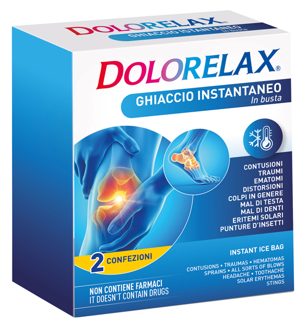 DOLORELAX ICE BAG GHIACCIO BUSTA 2 PEZZI - goldeneffe.it