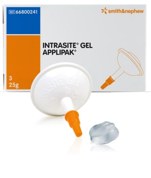 MEDICAZIONE A BASE DI IDROGEL AMORFO PER LO SBRIGLIAMENTO DEL TESSUTO NECROTICO CONFEZIONE CON APPLICATORE APPLIPAK 8G 10 PEZZI - goldeneffe.it