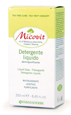 MICOVIT DETERGENTE LIQUIDO 250 ML - goldeneffe.it