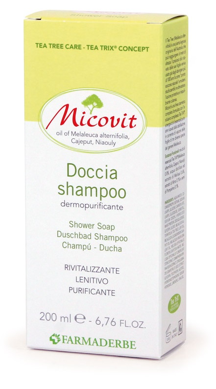 MICOVIT DOCCIA SHAMPOO 200 ML - goldeneffe.it