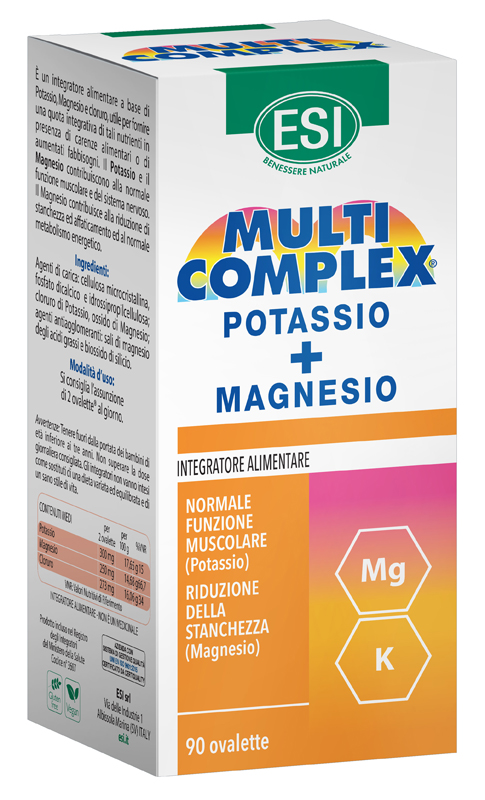 ESI MULTICOMPLEX POTASSIO MG 90 OVALETTE - goldeneffe.it