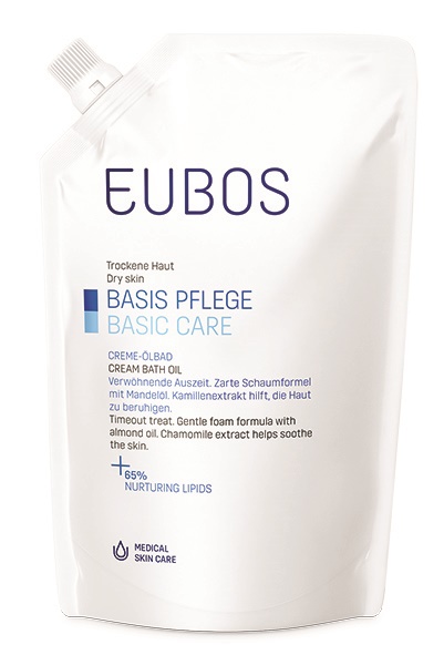EUBOS OLIO BAGNO RICARICA 400 ML - goldeneffe.it