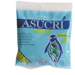ASUCRI CARAMELLA BALSAMICA 40 G - goldeneffe.it