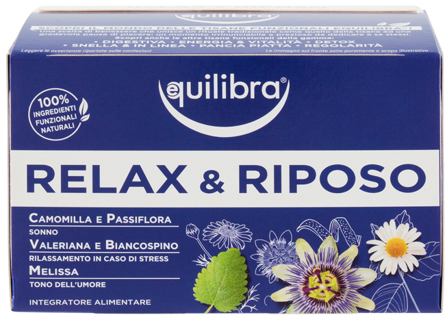 TISANA RELAX E RIPOSO 15 FILTRI - goldeneffe.it