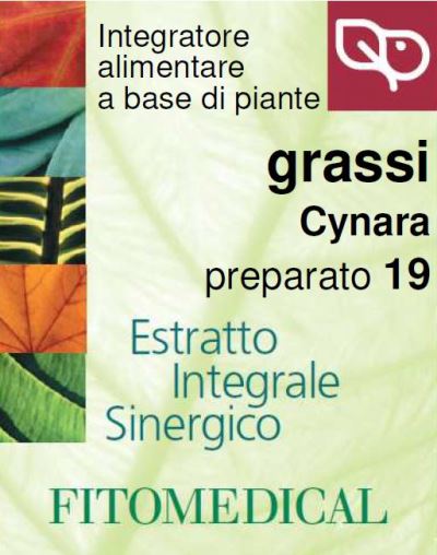 CYNARA GRASSI ESTRATTO INTEGRALE SINERGICO 60 ML PREPARATO 19 - goldeneffe.it