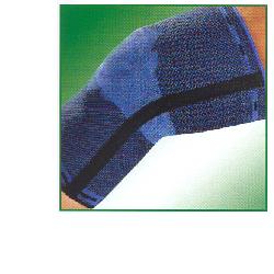 GINOCCHIERA IN TESSUTO ELASTICIZZATO A NIDO D'APE, STECCHE FLESSIBILI, INSERTO ROTULEO IN SILICONE CELLACARE GENU 5 - goldeneffe.it