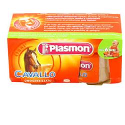 PLASMON OMOGENEIZZATO CAVALLO 80 G X 2 PEZZI - goldeneffe.it