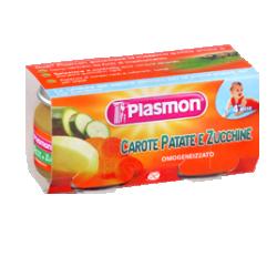 PLASMON OMOGENEIZZATO CAROTA/PATATA/ZUCC 80 G X 2 PEZZI - goldeneffe.it