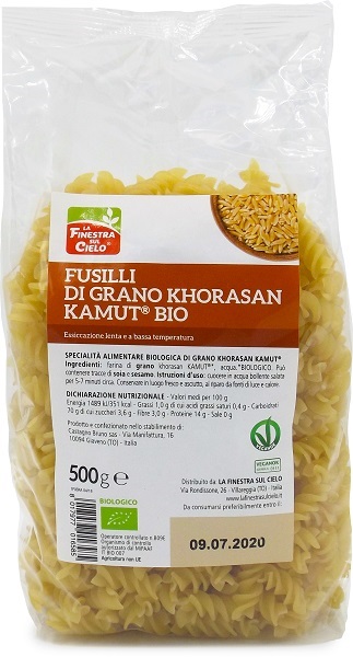 FUSILLI DI FARRO BIO 500 G - goldeneffe.it