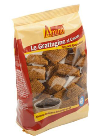 AMINO' LE GRATTUGINE AL CACAO 200 G - goldeneffe.it