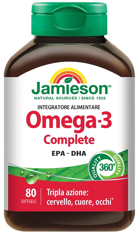 JAMIESON OMEGA 3 COMPLETE 80 PERLE - goldeneffe.it