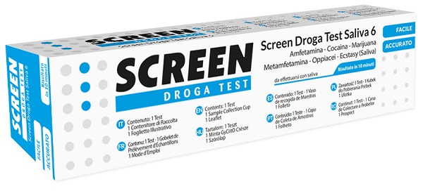 SCREEN DROGA TEST SALIVA 6 DROGHE - goldeneffe.it