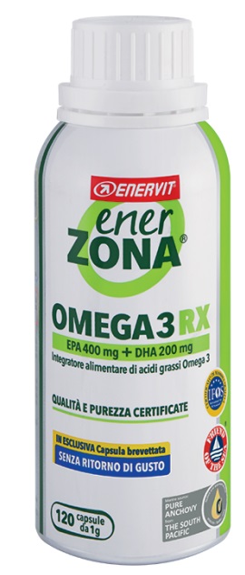 ENERZONA OMEGA 3 RX 120 CAPSULE - goldeneffe.it