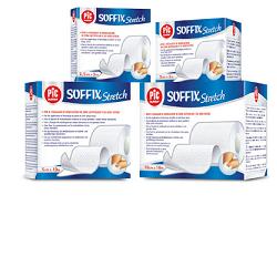 CEROTTO IN ROTOLO PIC SOFFIX STRETCH TESSUTO NON TESSUTO ESTENDIBILE 5X500 CM 1 PEZZO - goldeneffe.it