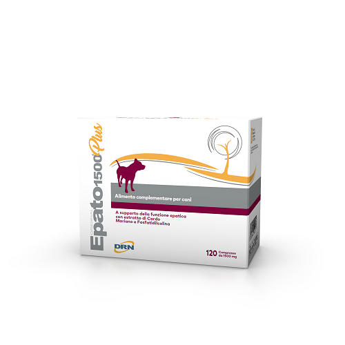 EPATO 1500 PLUS 120 COMPRESSE CANE - goldeneffe.it