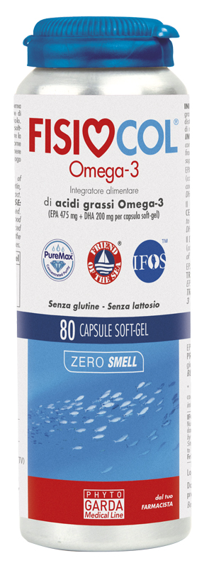 FISIOCOL OMEGA 3 80 CAPSULE - goldeneffe.it