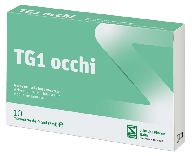 GOCCE OCULARI TG1 OCCHI 10 MONODOSE 0,5 ML - goldeneffe.it