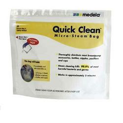 QUICK CLEAN SACCA PER STERILIZZAZIONE A MICROONDE 5 PEZZI - goldeneffe.it