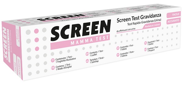 SCREEN TEST ORMONE HCG GRAVIDANZA NELL'URINA SCREEN TEST HCG 1 PEZZO - goldeneffe.it