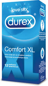 PROFILATTICO DUREX COMFORT XL 12 PEZZI - goldeneffe.it