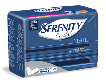 PANNOLINO SERENITY LIGHT MAN EXTRA COMFORT 15 PEZZI - goldeneffe.it