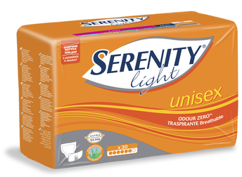 PANNOLONE PER INCONTINENZA SERENITY UNISEX 30 PEZZI - goldeneffe.it