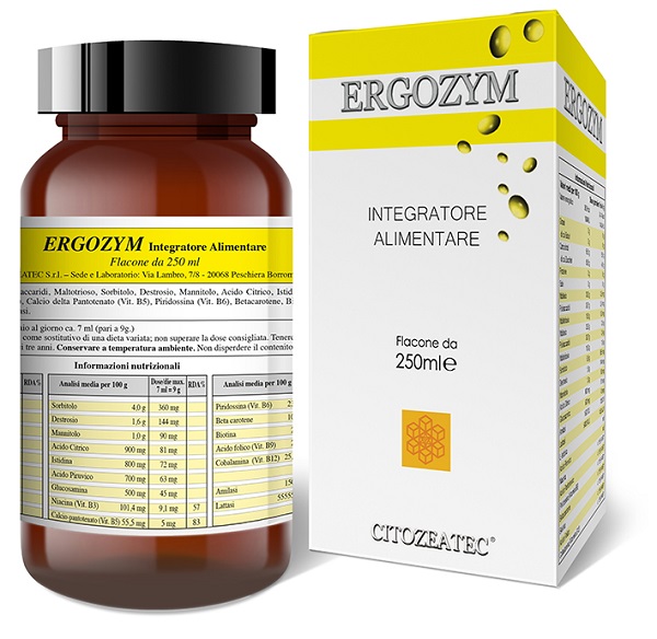 ERGOZYM 250 ML - goldeneffe.it