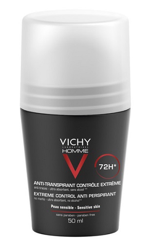 VICHY HOMME DEO ROLL-ON ANTI-TRASPIRANTE 50 ML - goldeneffe.it