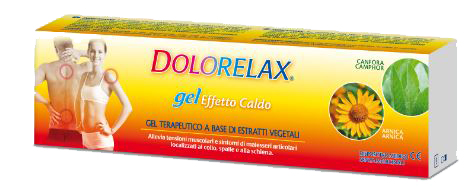 DOLORELAX GEL EFFETTO CALDO 75 ML - goldeneffe.it
