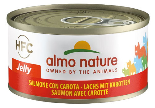 ALMO NATURE CAT SALMONE CAROTE 70 G - goldeneffe.it