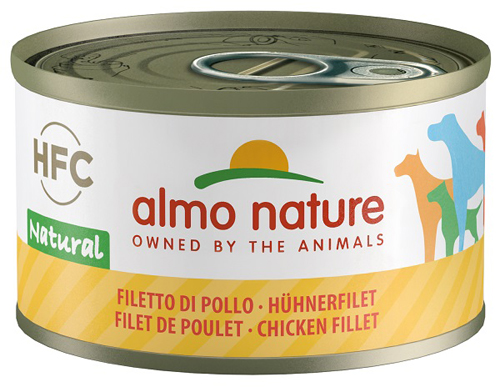 ALMO NATURE DOG FILETTO POLLO 95 G - goldeneffe.it