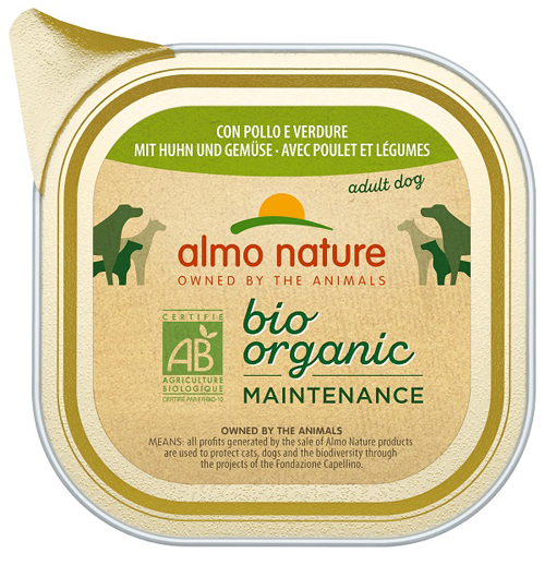 DAILY MENU BIO DOG POLLO/VERDURE 100 G - goldeneffe.it