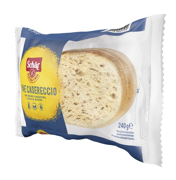 SCHAR PANE CASERECCIO SENZA LATTOSIO 240 G - goldeneffe.it