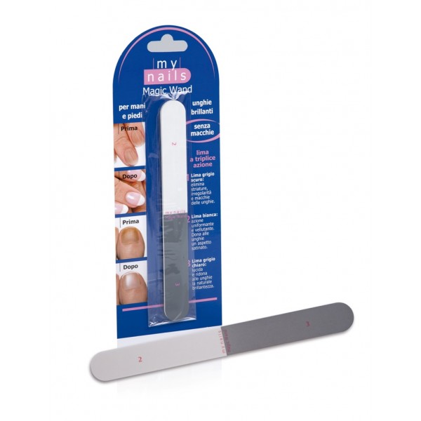 MY NAILS MAGIC WAND LIMA UNGHIE 3 FUNZIONI - goldeneffe.it