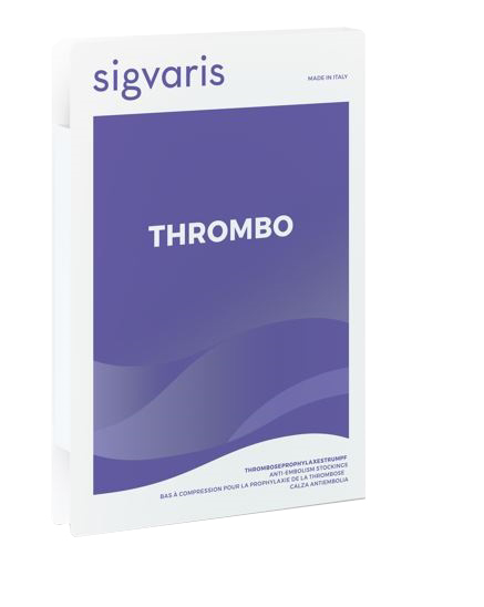 SIGVARIS THROMBO GAMBALETTO LUNGO PUNTA APERTA BIANCO M - goldeneffe.it